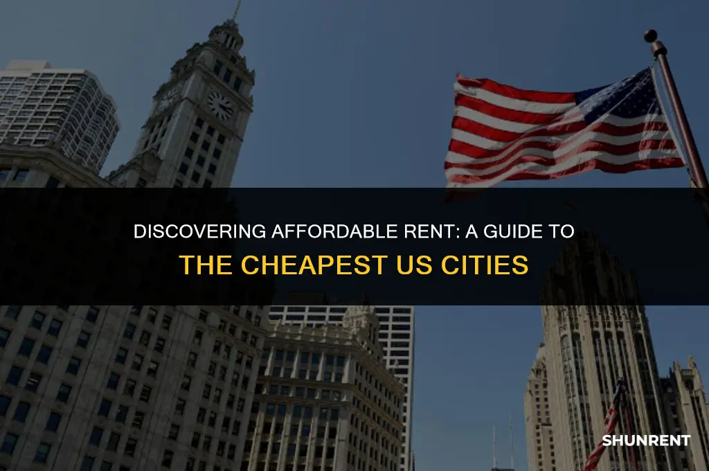 where in the us is rent cheapest