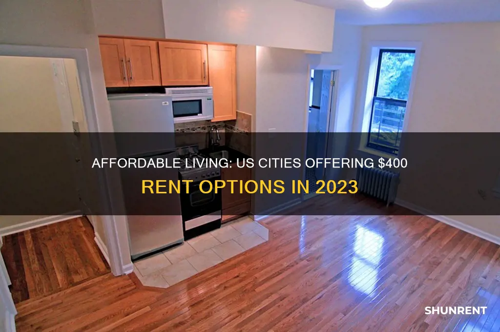 where in us is there 400 dollars for rent