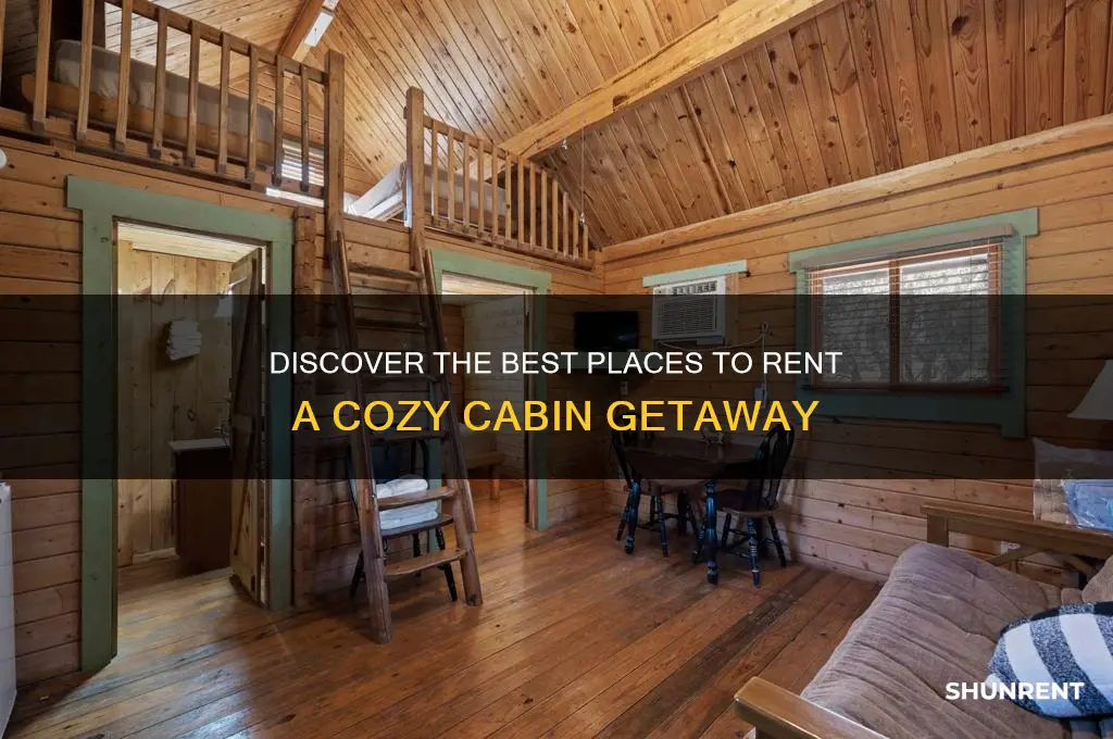 where is a good place to rent a cabin