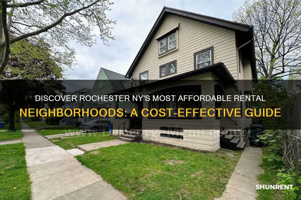 where is cheapest rent in rochester ny area
