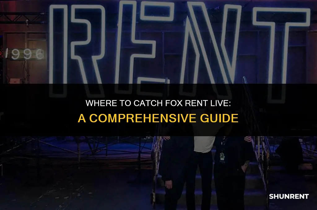 where is fox rent being performed live