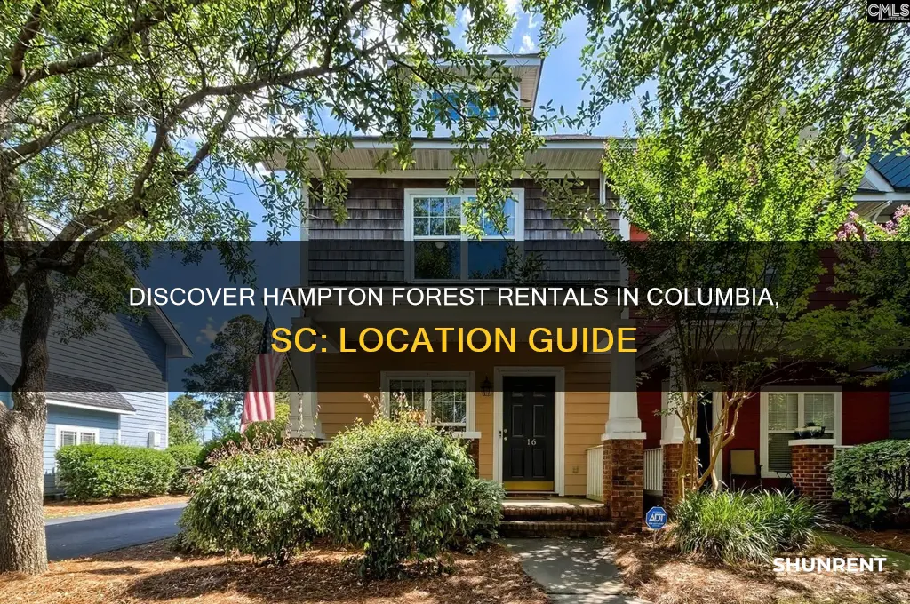 where is hampton forest in columbia sc for rent