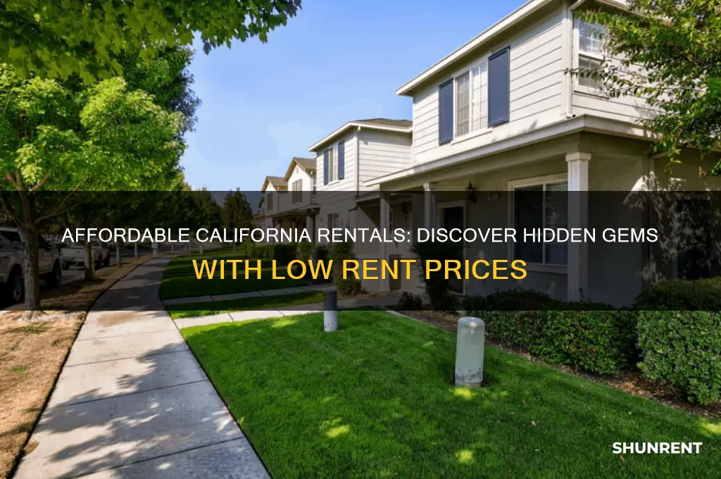 where is it cheap to rent in california
