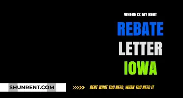 Where Is My Rent Rebate Letter Iowa: A Comprehensive Guide