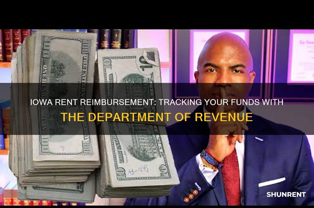 where is my rent reimbursement iowa department of revenue