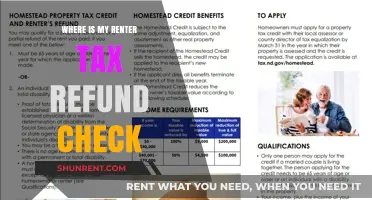 Where's My Renter Tax Refund Check: A Tenant's Guide to Tracking Your Refund