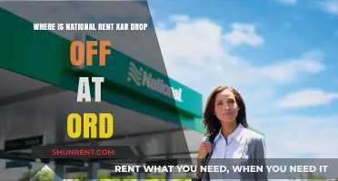 Where to Drop Off National Rent Car at ORD Airport