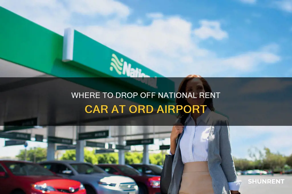 where is national rent xar drop off at ord