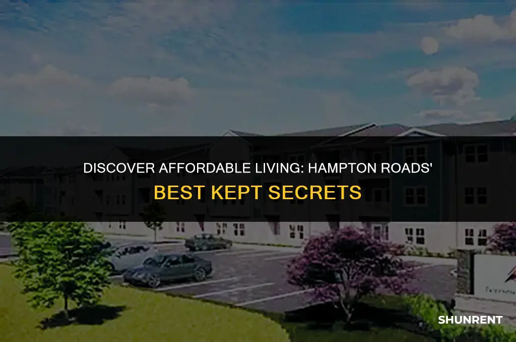 where is rent cheap in hampton roads