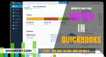 Navigating QuickBooks: Where to Find Rent Paid Entries