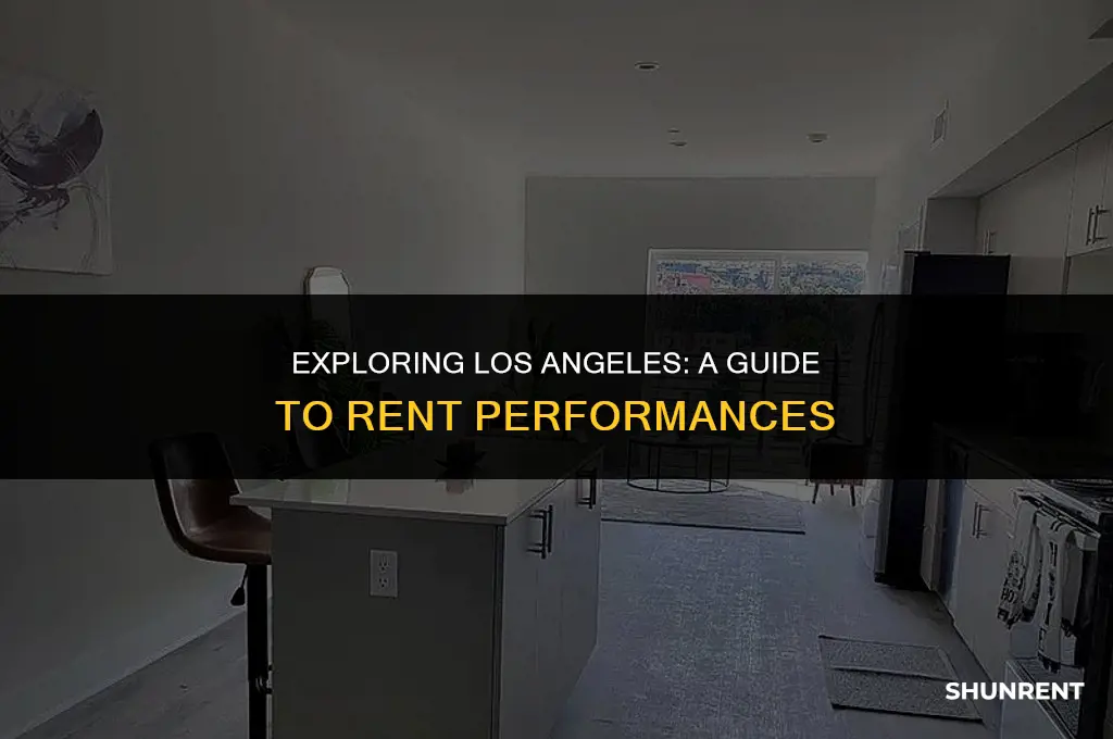 where is rent playing in los angeles