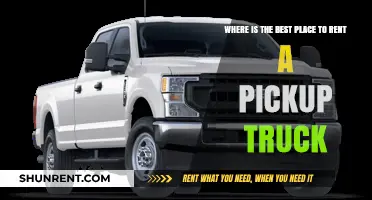 Top Locations to Rent a Pickup Truck for Your Next Move