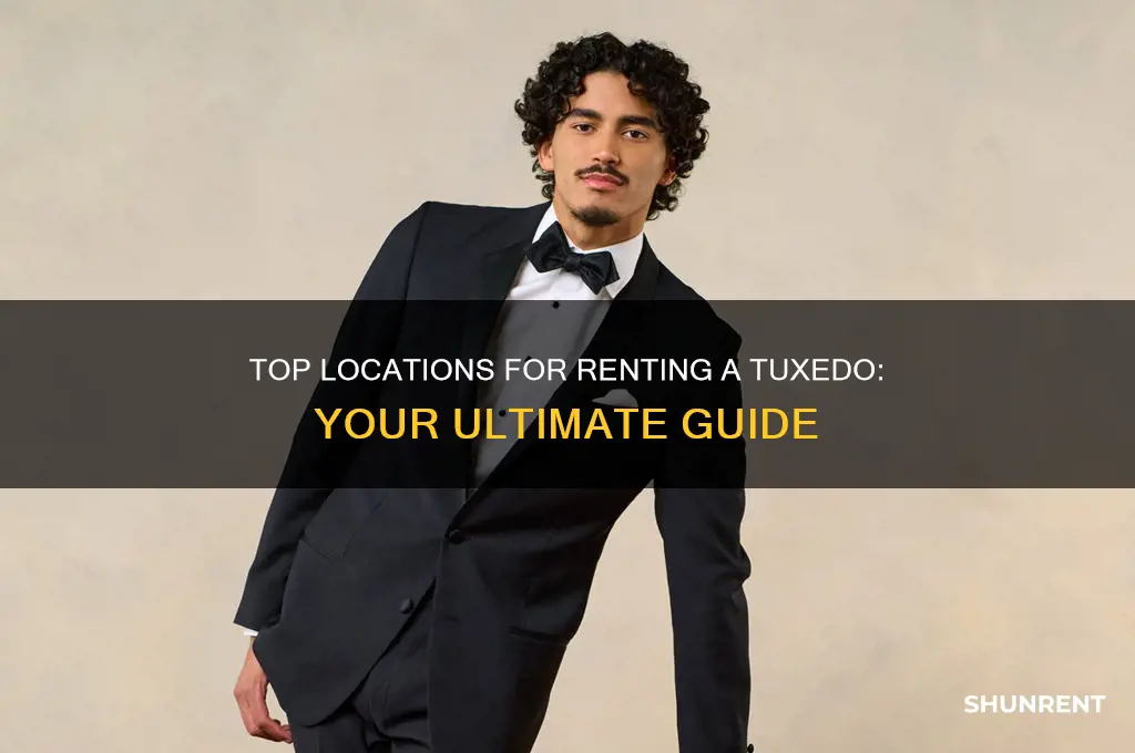 where is the best place to rent a tuxedo