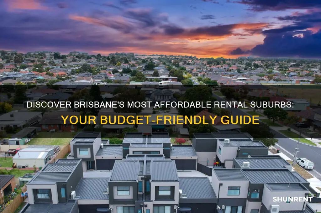 where is the cheapest place to rent in brisbane