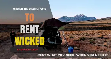 Discover the Most Affordable Locations to Rent Wicked Today