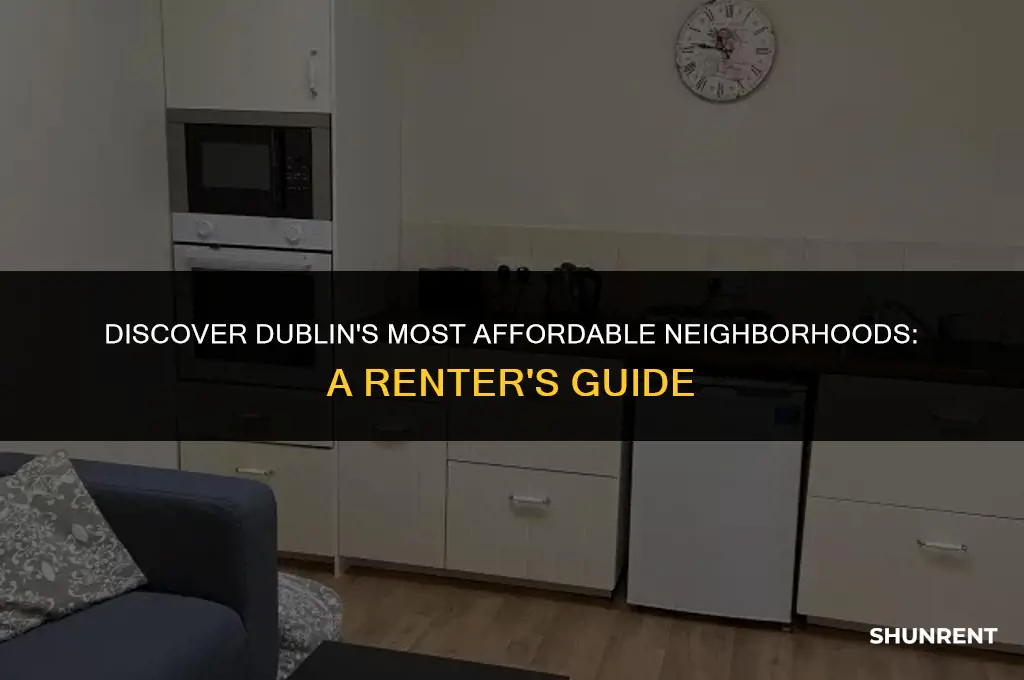 where is the cheapest rent in dublin