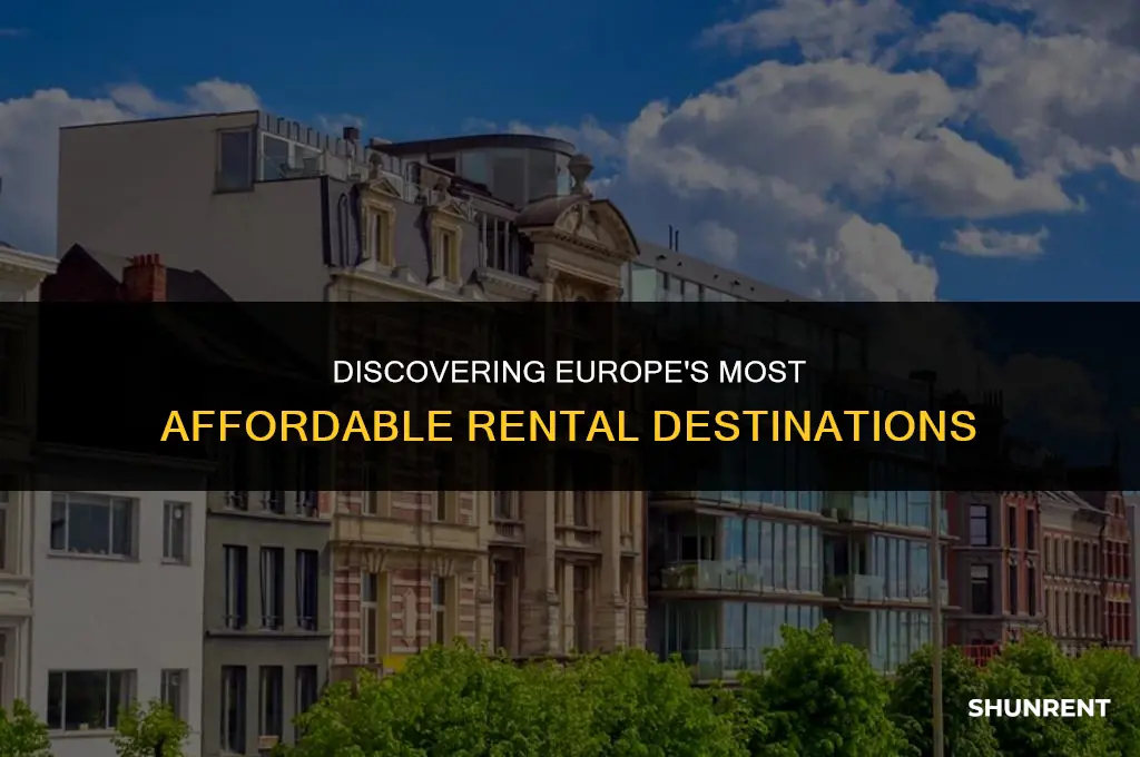 where is the cheapest rent in europe