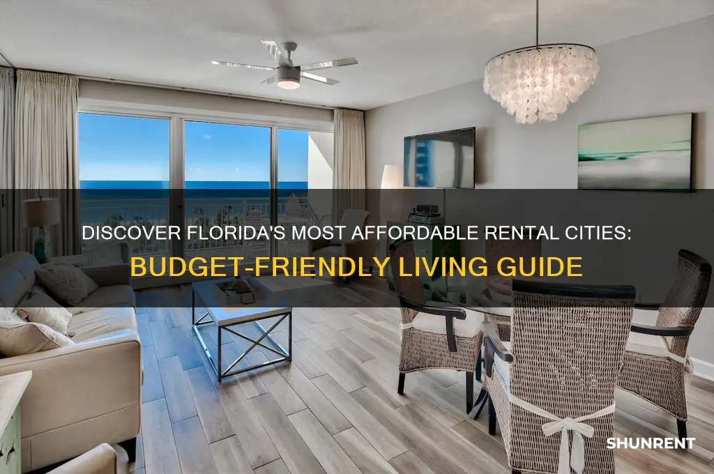 where is the cheapest rent in florida