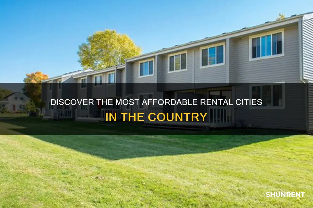 where is the cheapest rent in the country