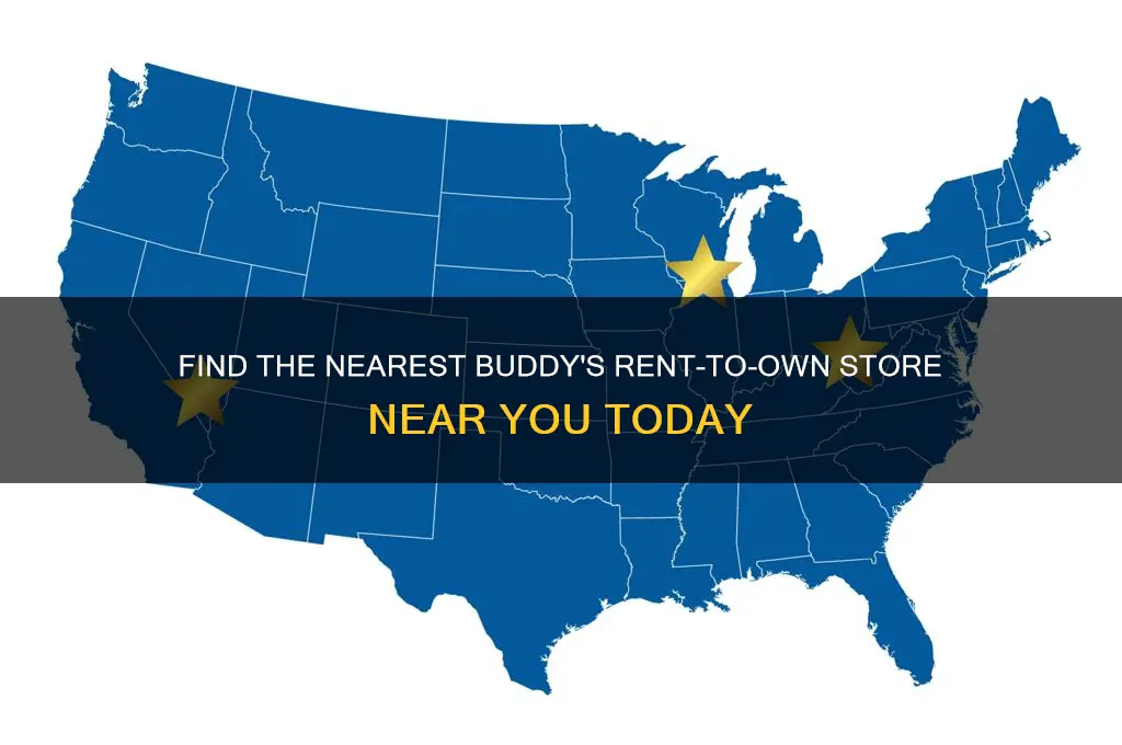 where is the closest buddys rent to own