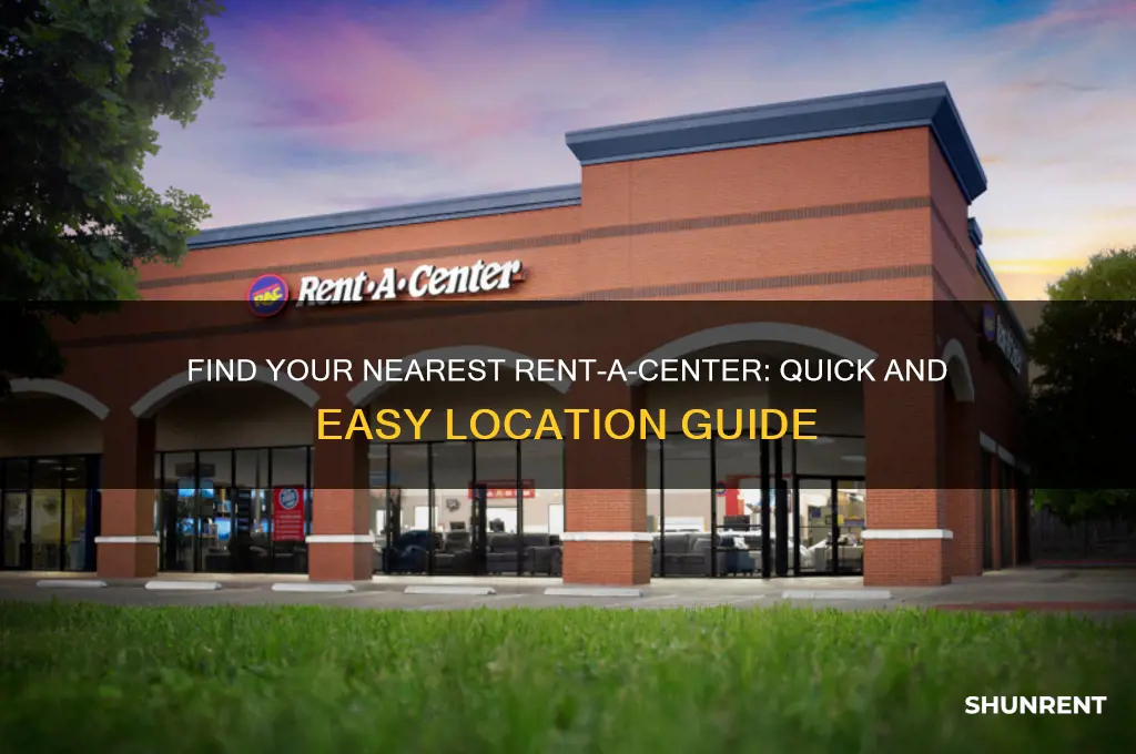 where is the closest rent-a-center to me