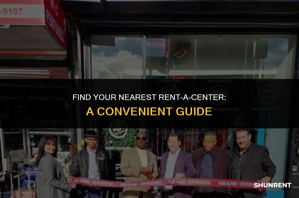 where is the closest rent a center