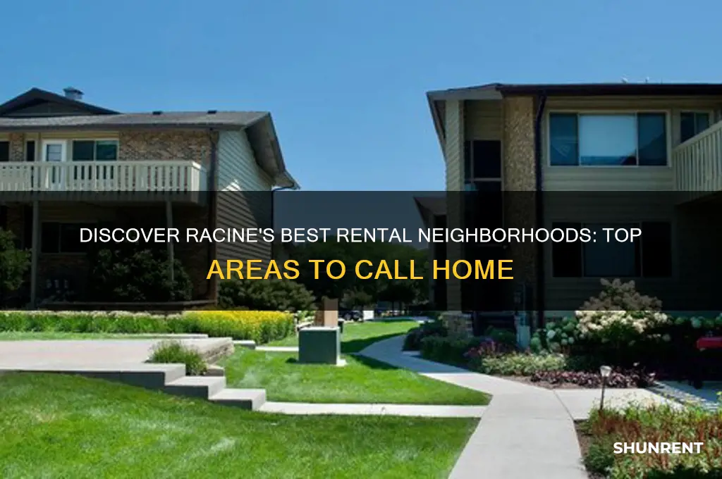 where is the good area to rent in racine