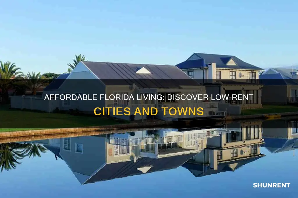 where is the place with low rent in florida
