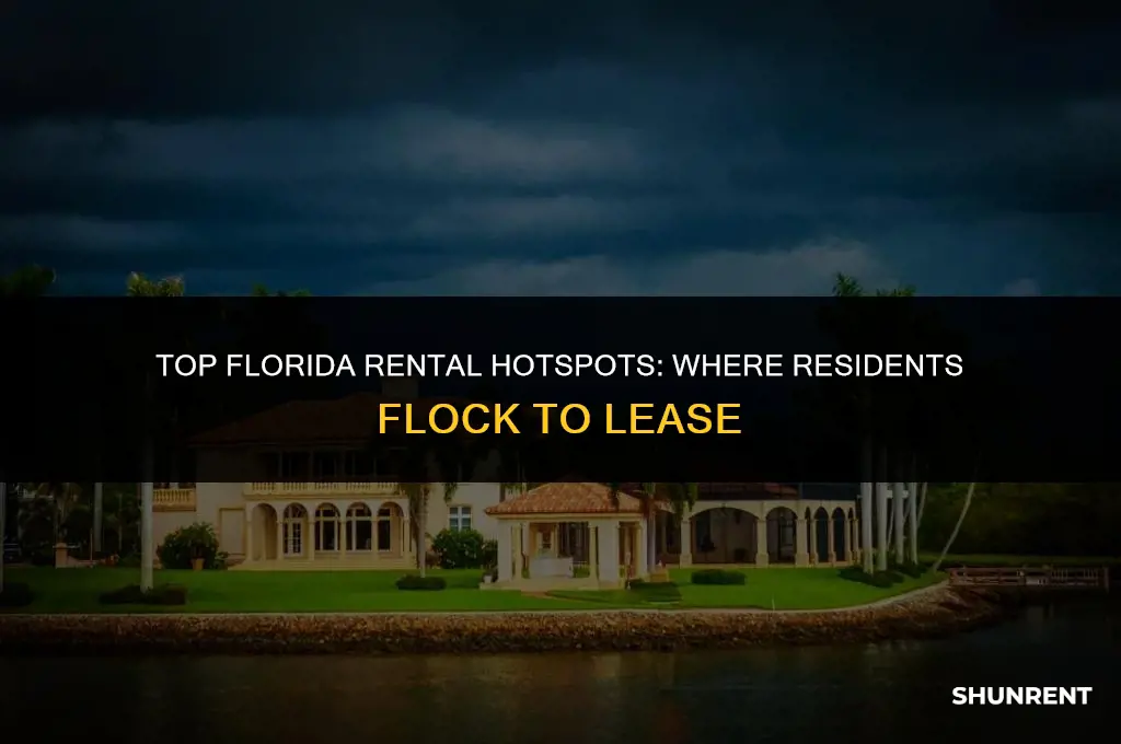 where people rent the most in florida