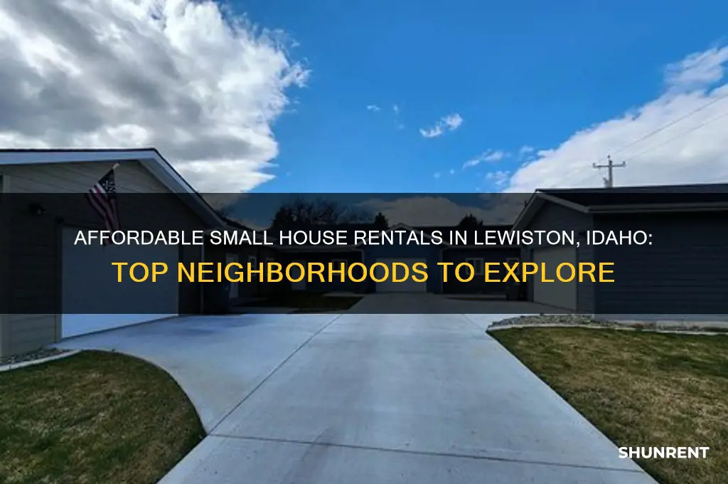where rent a small housee in lewiston idaho