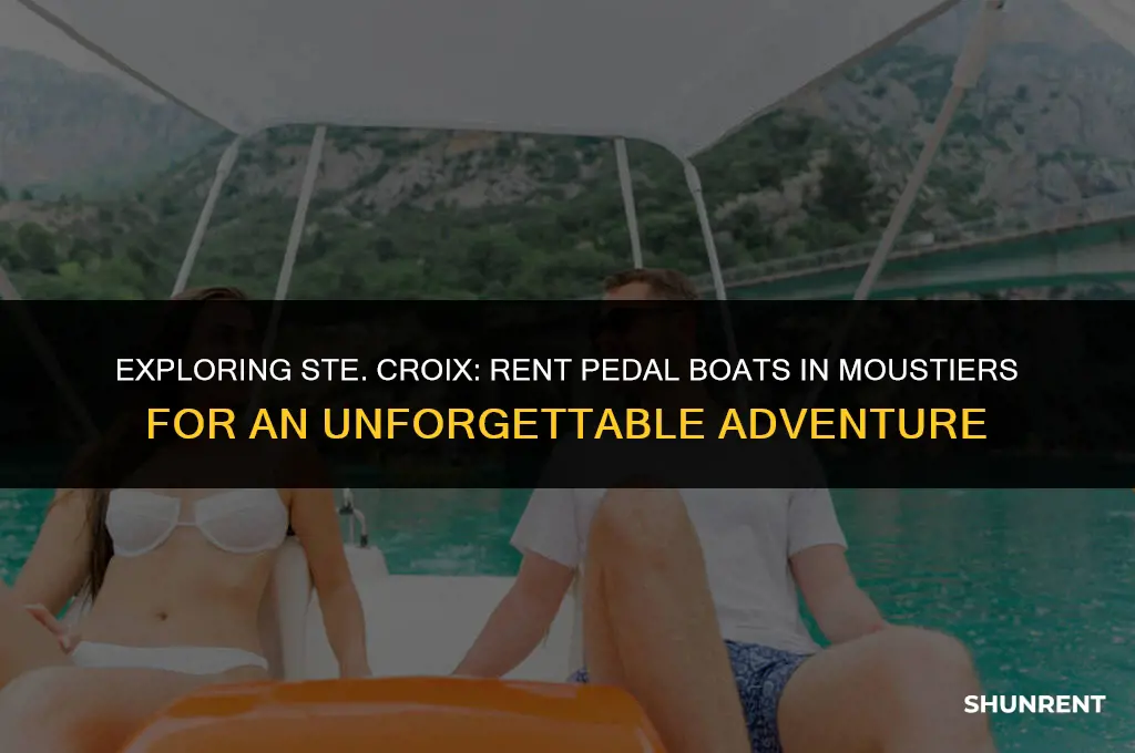 where rent pedal boats ste croix moustiers