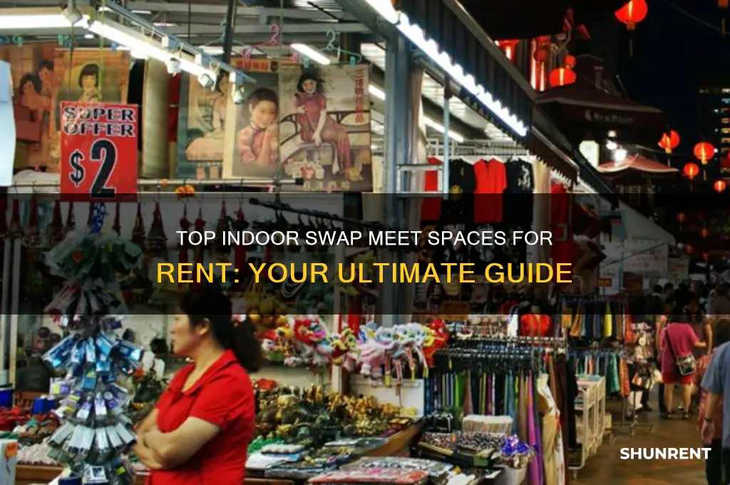 where the best indoor swap meet to rent a space