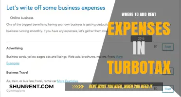 Navigating Rent Expenses in TurboTax: A Comprehensive Guide