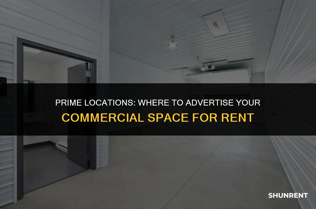 where to advertise commercial space for rent