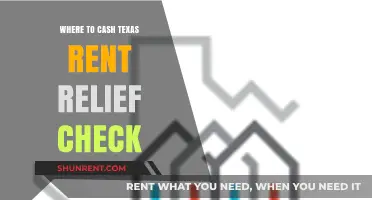 Where to Cash Your Texas Rent Relief Check: A Comprehensive Guide