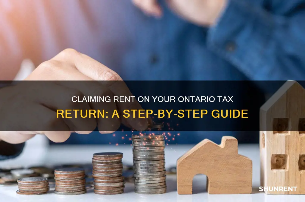 where to claim rent on ontario tax return