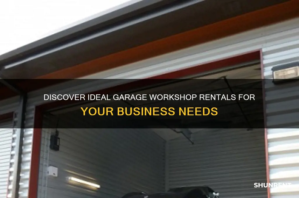 where to find a garage workshop for rent