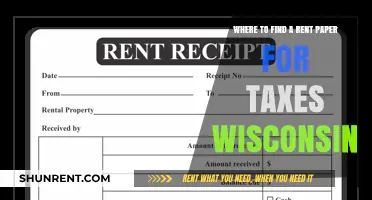 Wisconsin Tax Filing: Locating Rent Papers for Accurate Returns