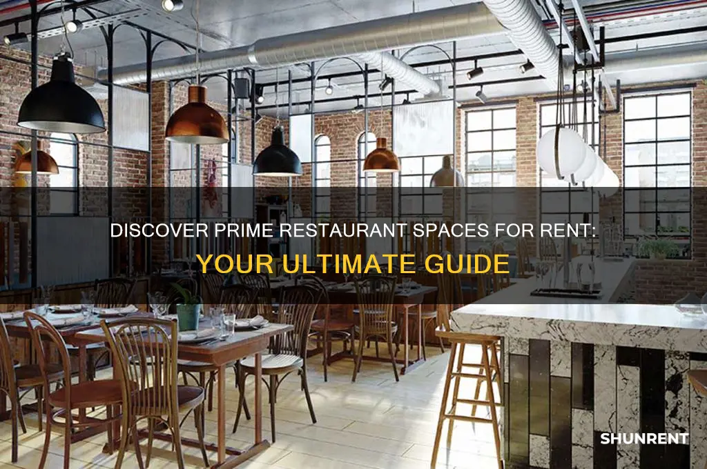 where to find a restaurant space for rent