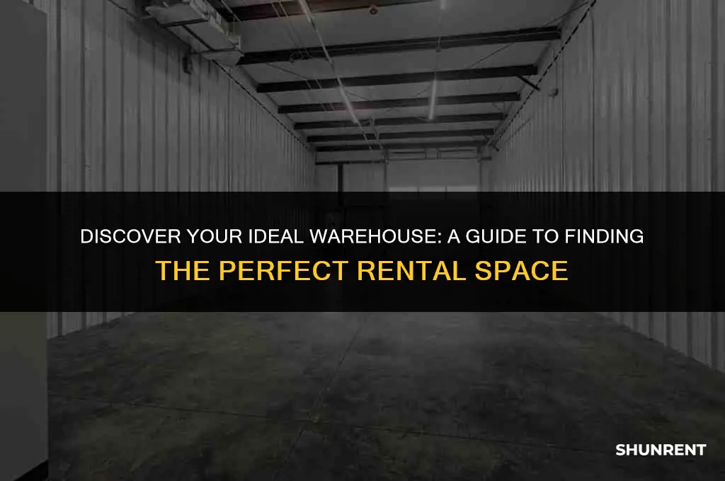 where to find a warehouse to rent
