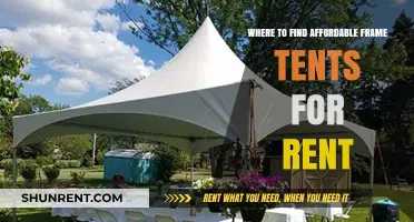 Affordable Frame Tent Rentals: Top Places to Find Budget-Friendly Options