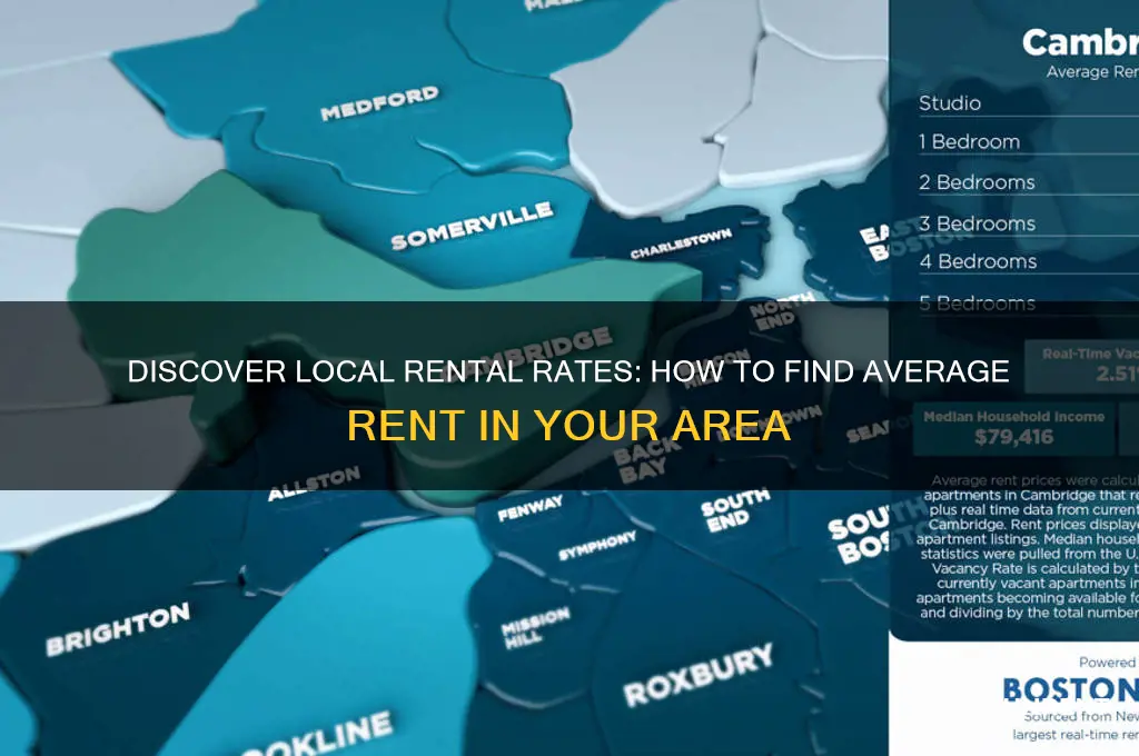 where to find average rent in an area