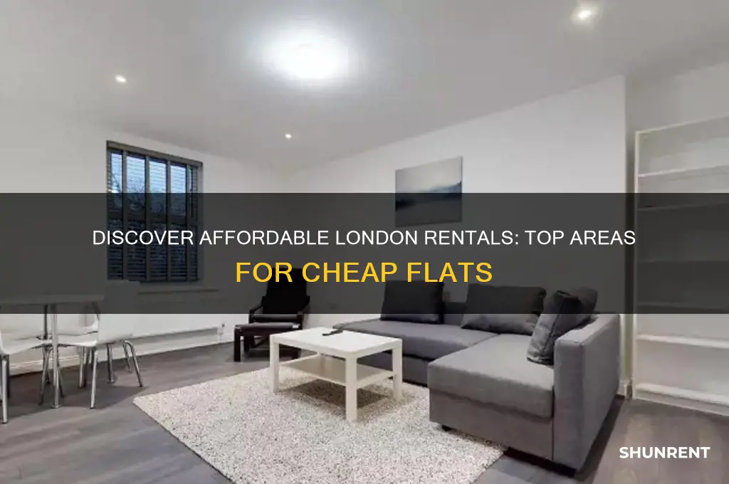 where to find cheap flats to rent in london