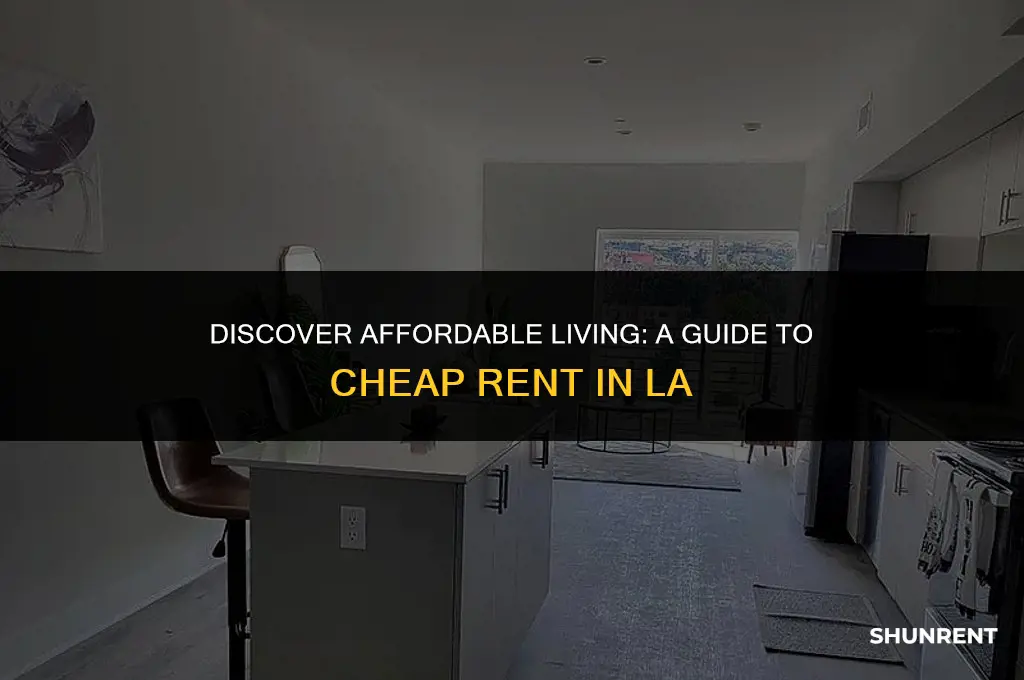 where to find cheap rent in la