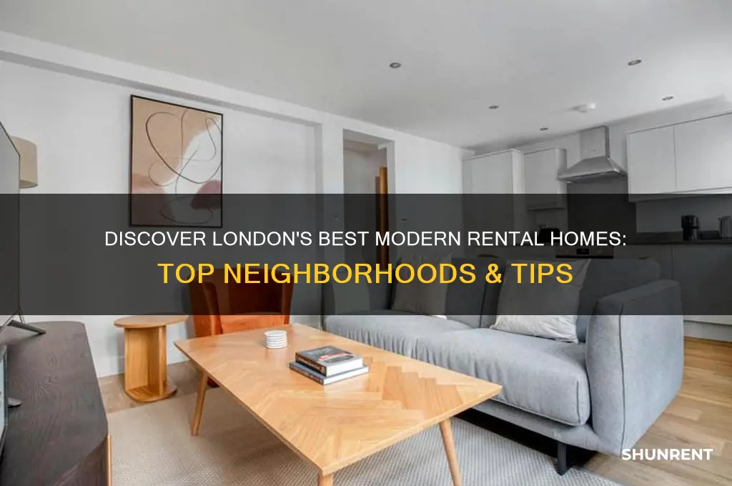 where to find modern hosues to rent london