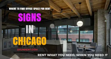 Discover Prime Office Space for Rent Signs in Chicago