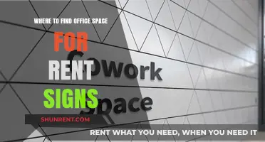 Top Locations to Spot Office Space for Rent Signs Easily