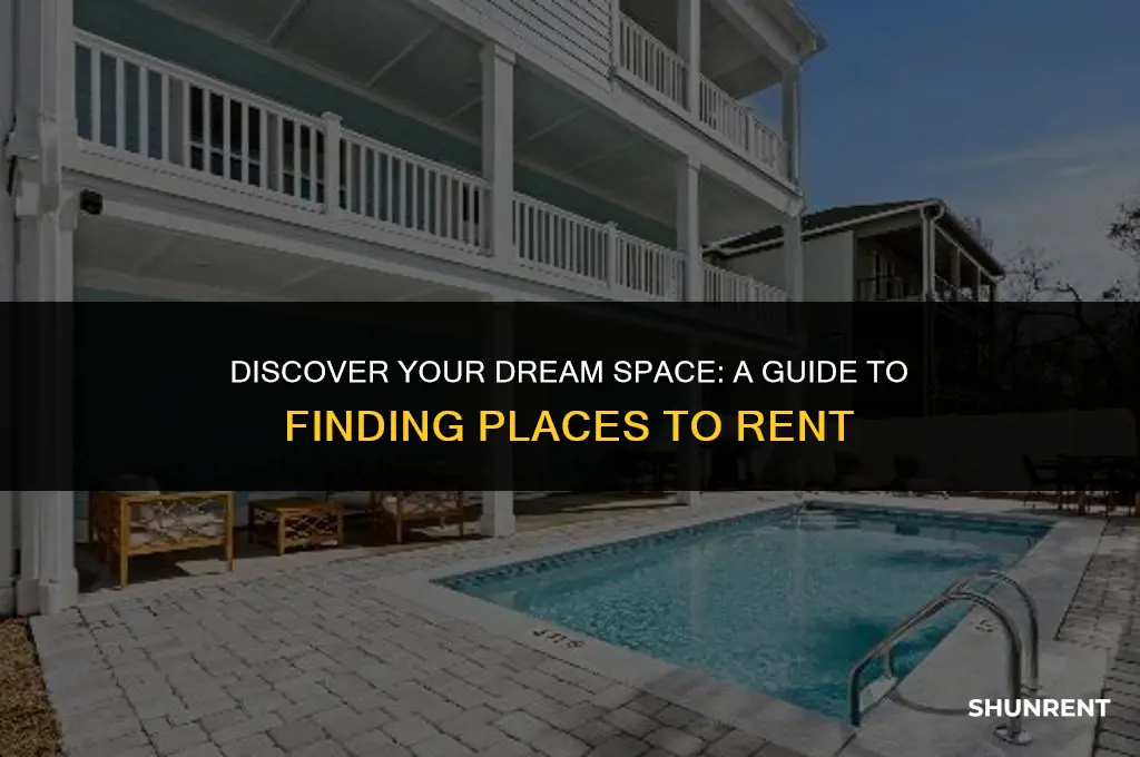 where to find p aces to rent