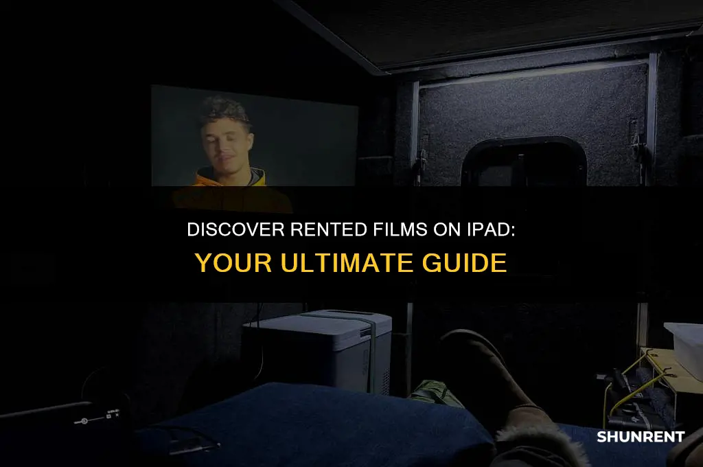 where to find rented films on ipad