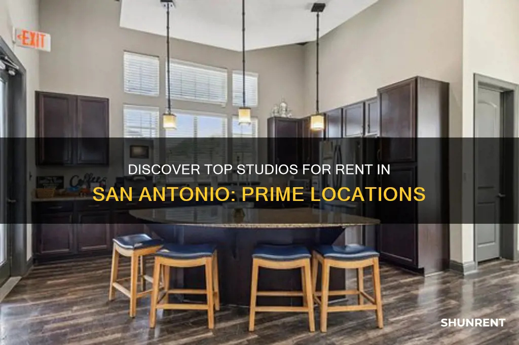 where to find studios for rent in san antonio
